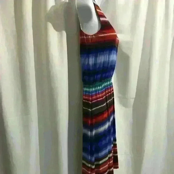 Calvin Klein Petite Multicolored Striped Dress - Picture 2 of 6